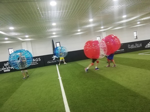 bubble football indoor